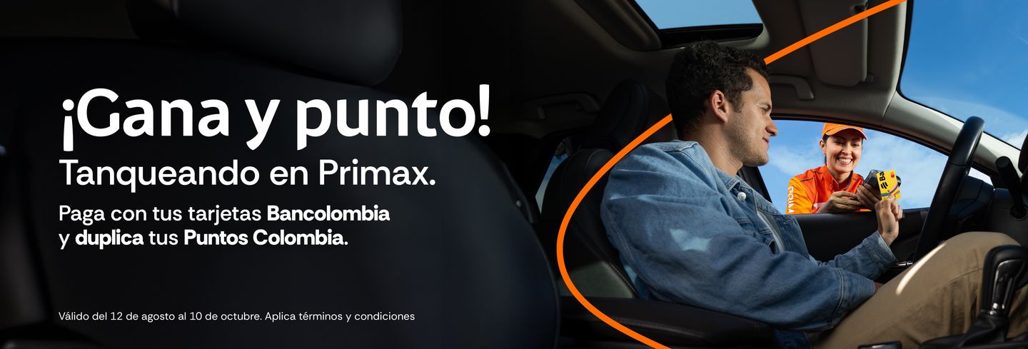 Banner Puntos Colombia - Promoción del 12 de agosto al 10 de octubre